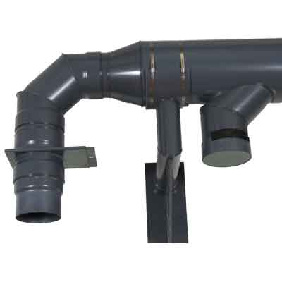 Duct Pipe Wall Support Bracket